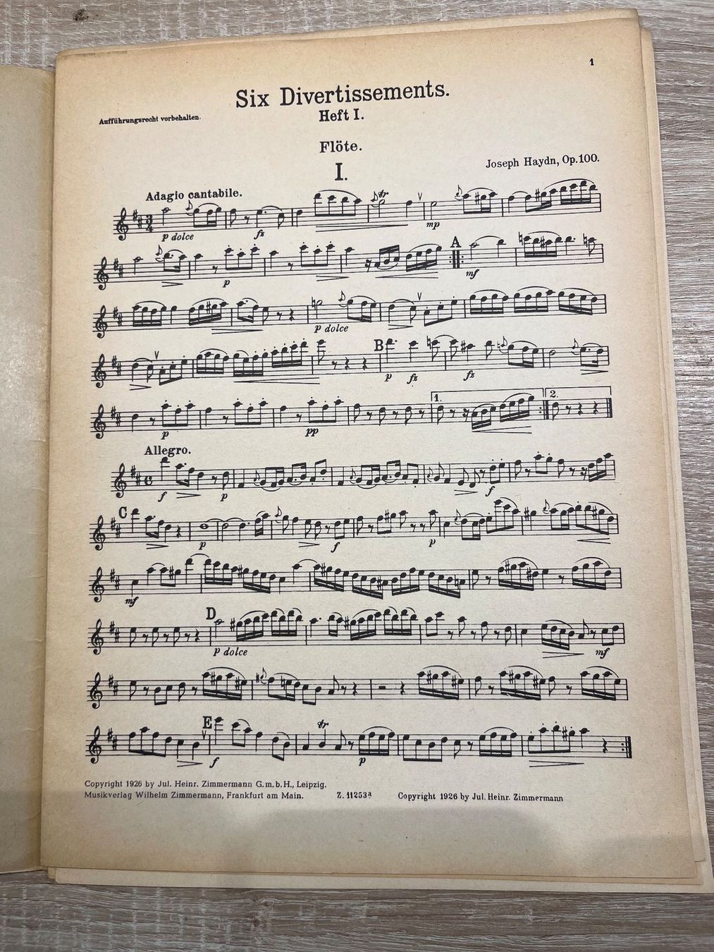 Libri: Notenheft Joseph Haydn – Usato da Muttenz venduto da Bhuebi 1