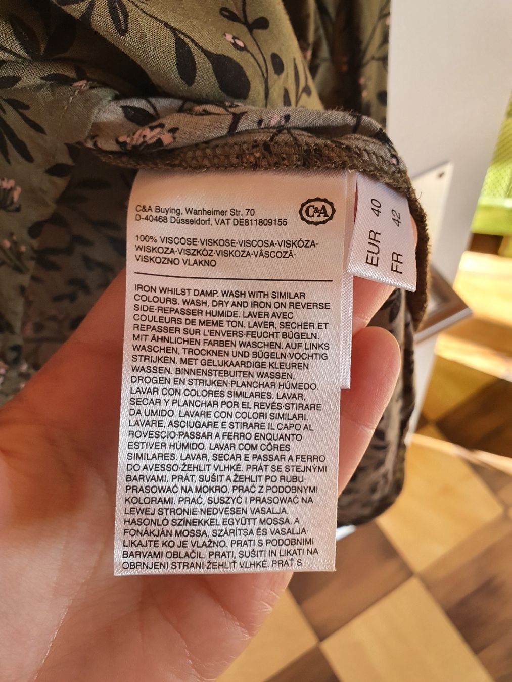 C&A Camicette: Bluse von "Yessica/C&A" / Grösse 40 – Usato da Brunnen venduto da DianaB1991 3