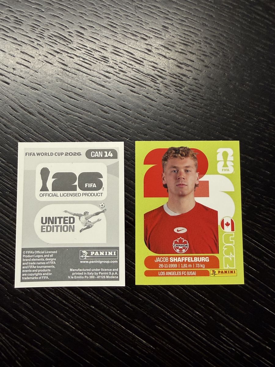 Panini Album: Panini FIFA World Cup 2026. CAN 14 – Usato da Oberweningen venduto da Burlli