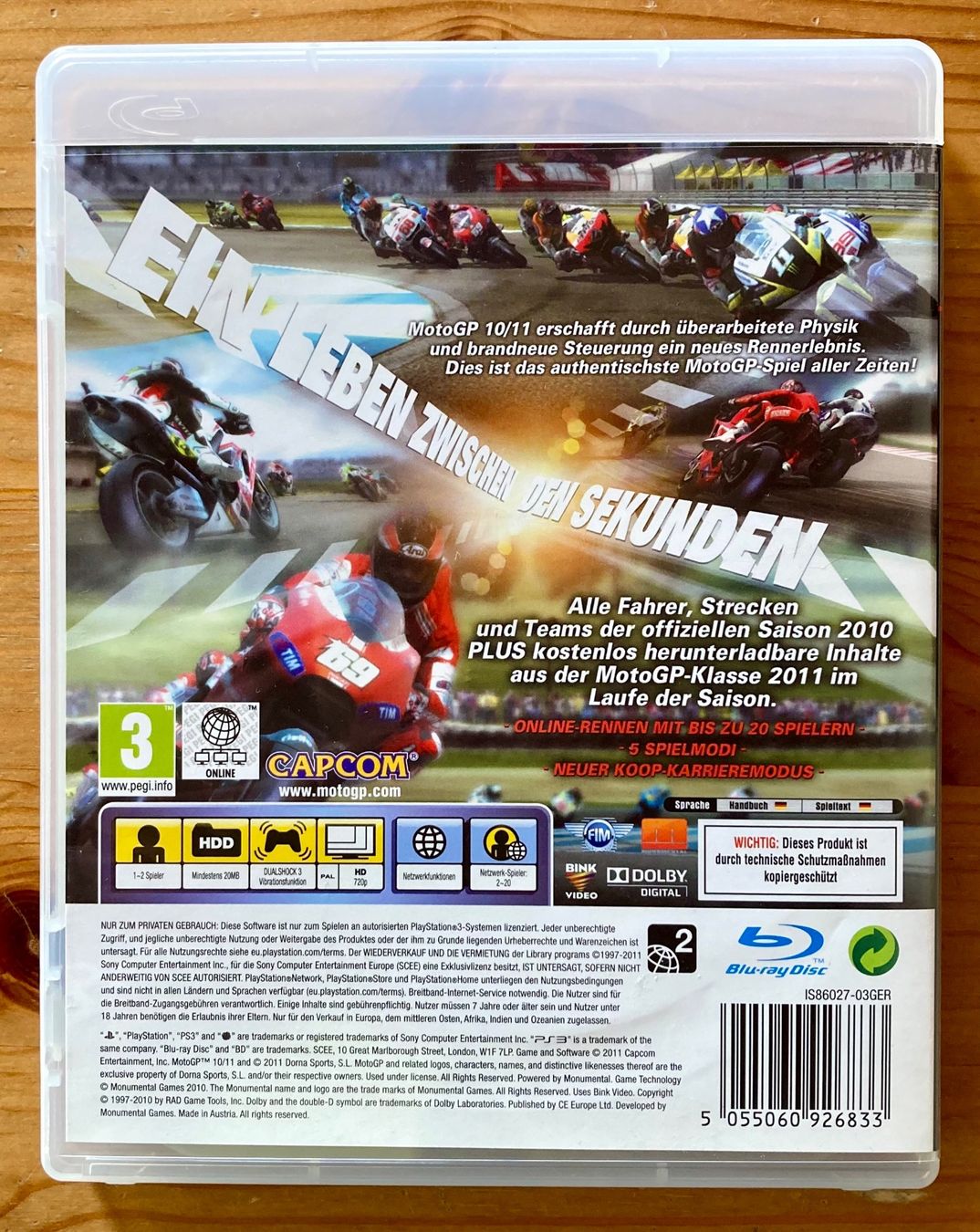 Sony Giochi: Moto GP 10/11 - PS3 – Nuovo (secondo la descrizione) da Zürich venduto da Djmotionch 3