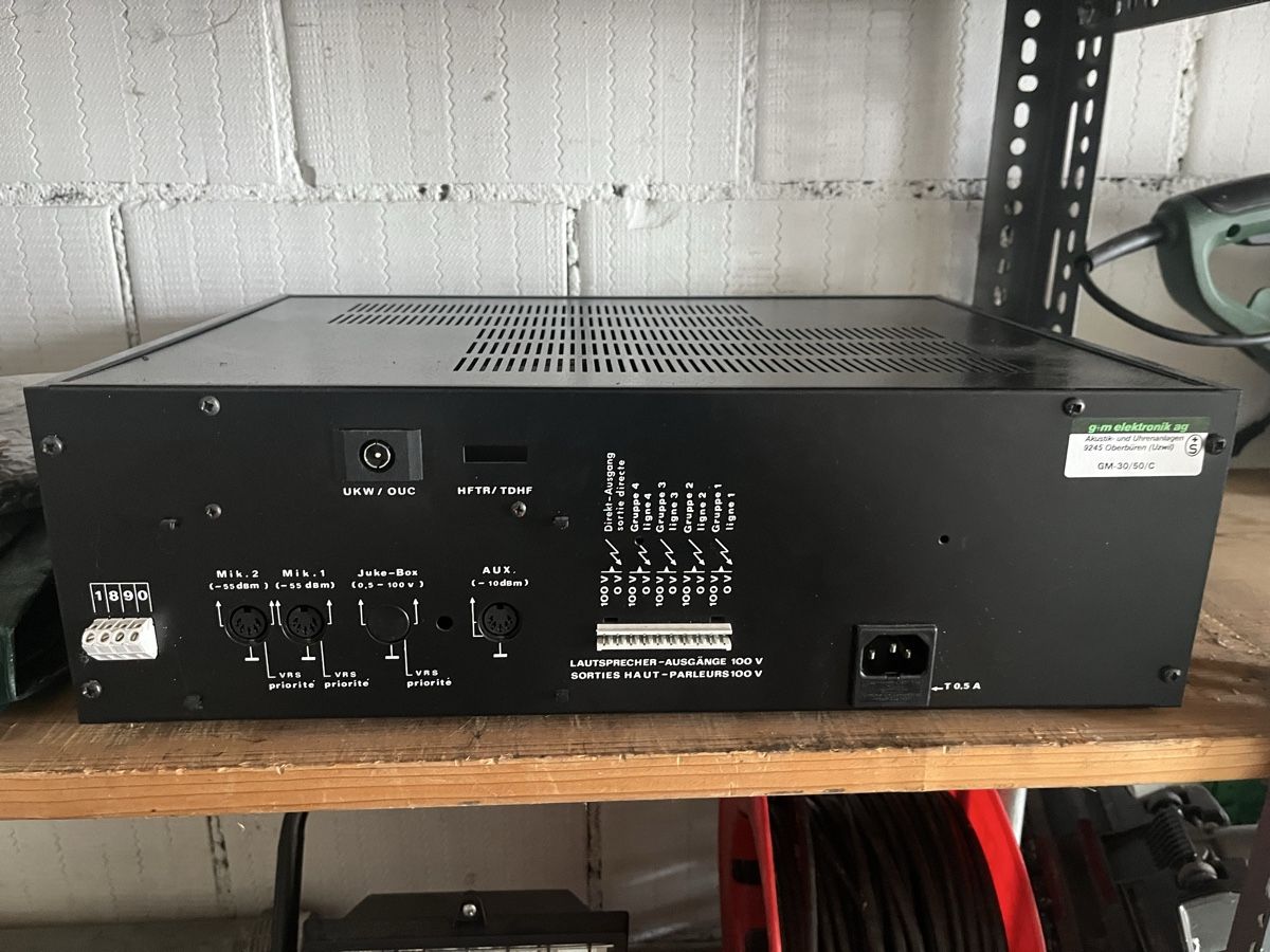 Mischpulte: G+M Elektronik Mischpult Programmierbar Gebraucht – Gebraucht aus Widnau von bogi012 1
