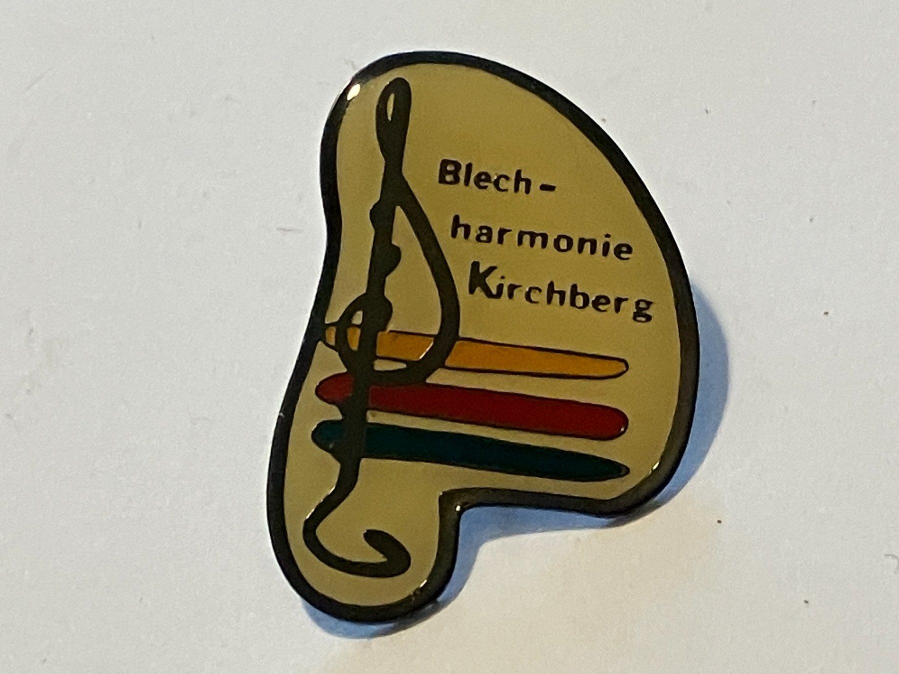 Placchette & Badge: 1 Pin Blech Harmonie Kirchberg – Usato da Basel venduto da djwwpp