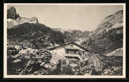 Lenk, Sennhütte auf Steinen-Iffigenalp 