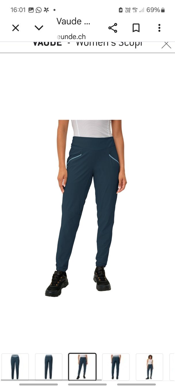Vaude Pantalons: Trekkinghose Vaude – Neuf (Voir description) à Zollikofen par selanaj 3