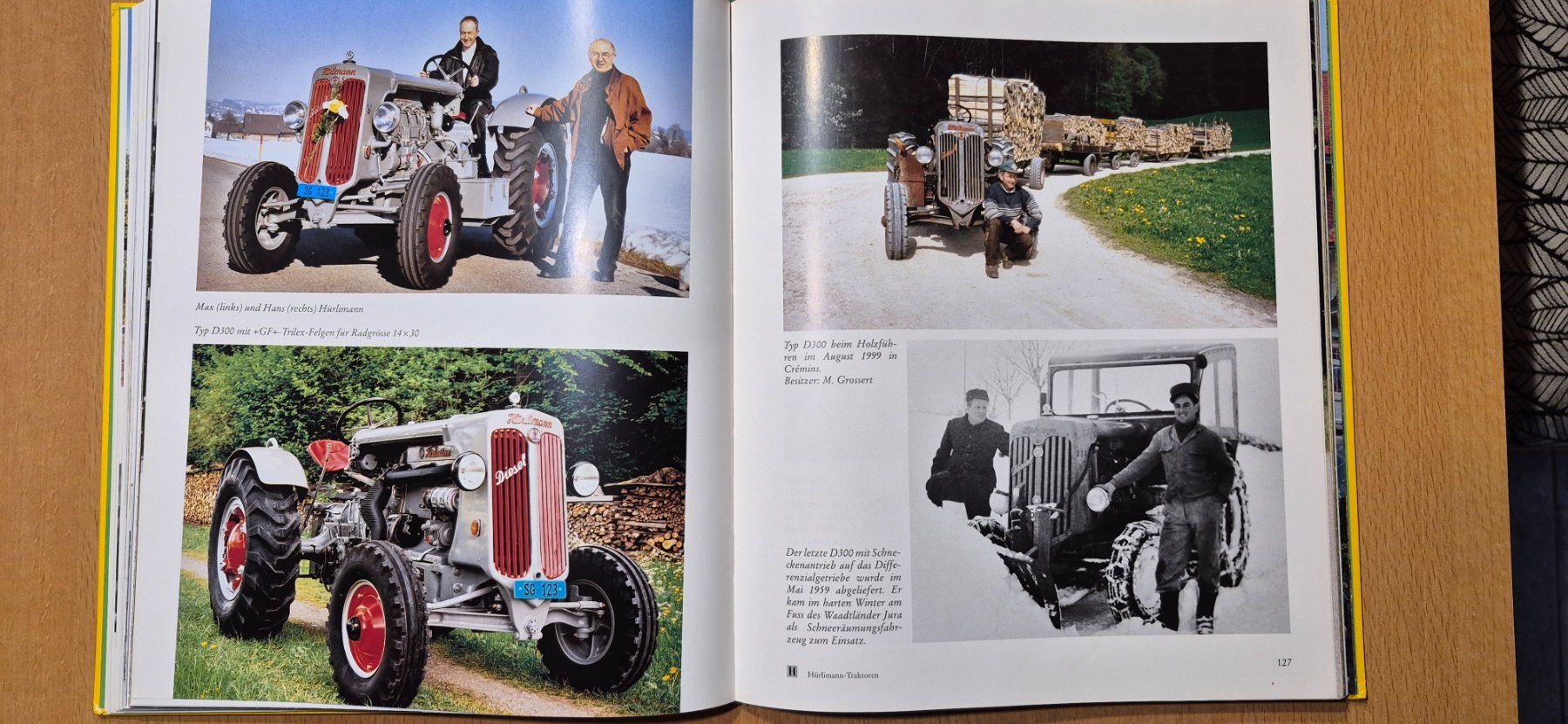 Hürlimann Trattori: Buch 75 Jahre Hürlimann Traktor – Usato da Egg SZ venduto da Bko1 3