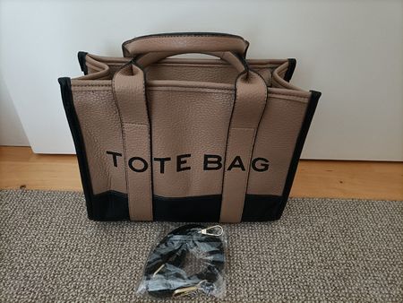Beige TOTE BAG, NEU!