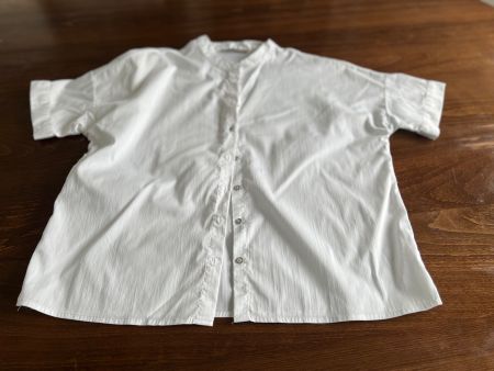 Weisses Sommerhemd von Nile Collection, Grösse XS/S