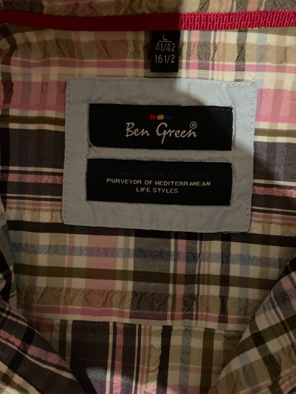 Camicie: Hemd L 41/42 Ben Green – Usato da Heiden venduto da fam_797q 1
