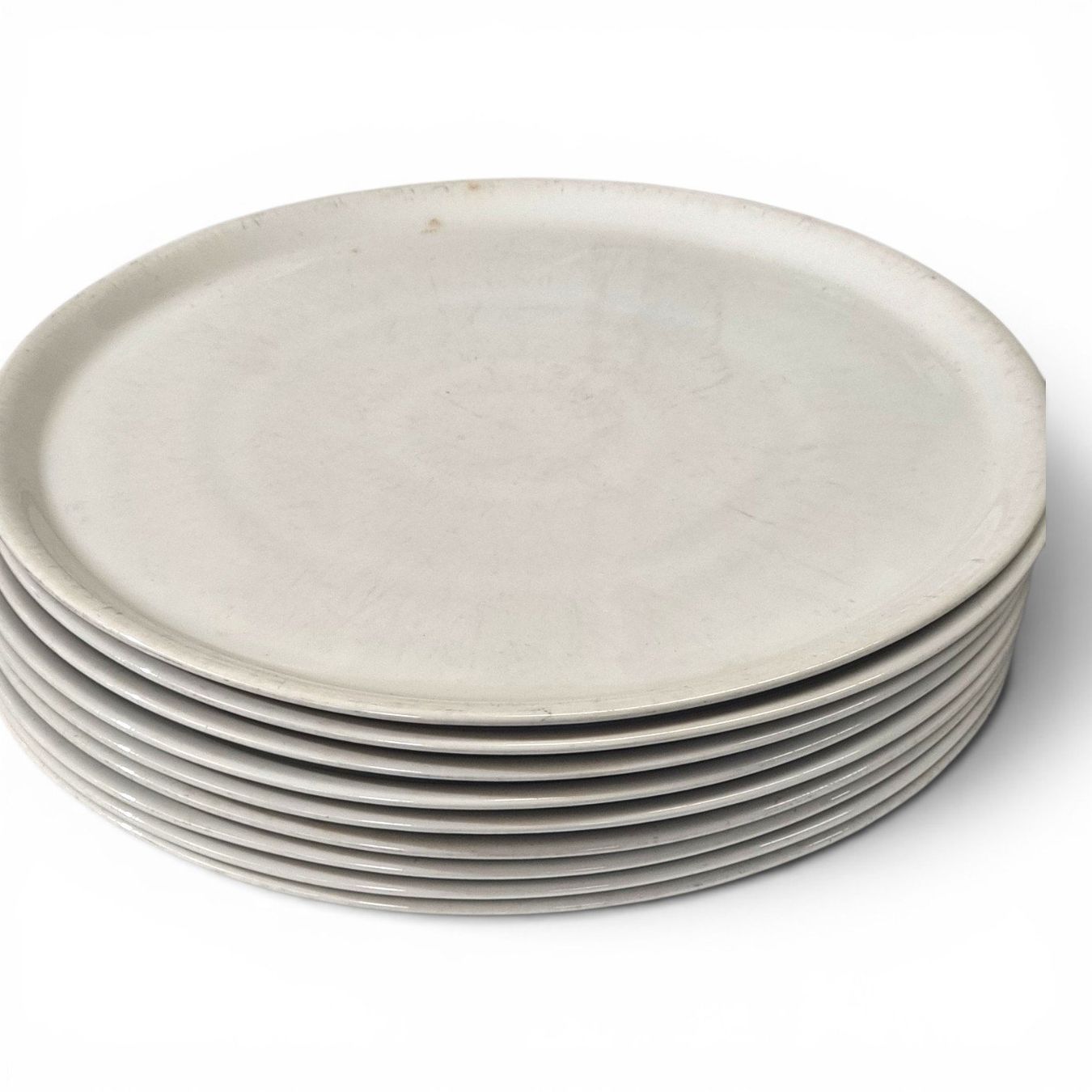 Assiettes: Pizza Teller 48stk. Weiss Keramik  35cm – D'occasion à Zürich par Pinogaudio 3