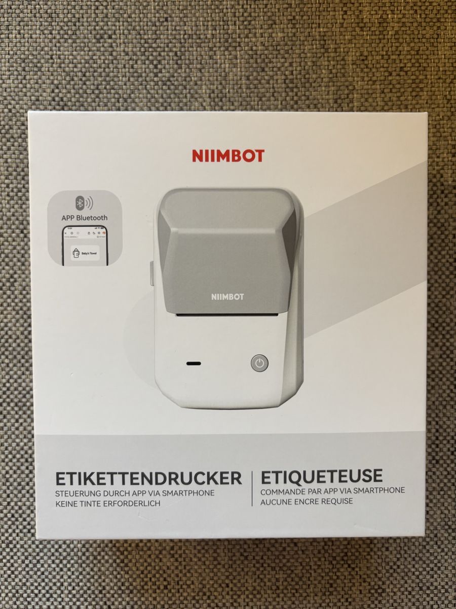 Drucker: NIIMBOT Etikettendrucker  – Gebraucht aus Gerzensee von cel_ba