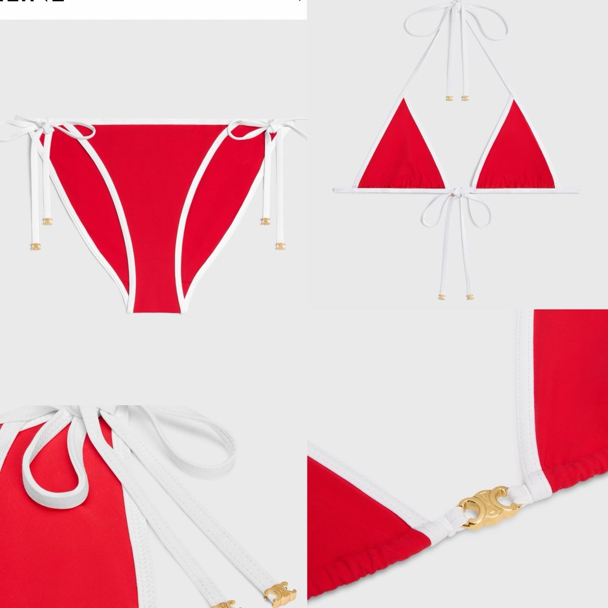 Celine Costumi da bagno & Bikini: Céline and Alexandra Classen bikini set – Nuovo (secondo la descrizione) da Genève venduto da val_rp9x 5