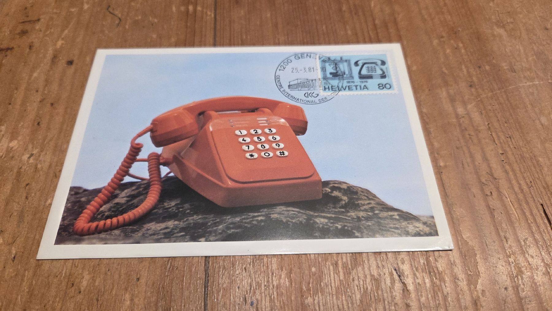 Tutti i francobolli: 1981 Maximiumkarte Telefon – Usato da Arni AG venduto da Moth68