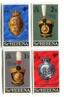 Briefmarken "Uniform". St. Helena.