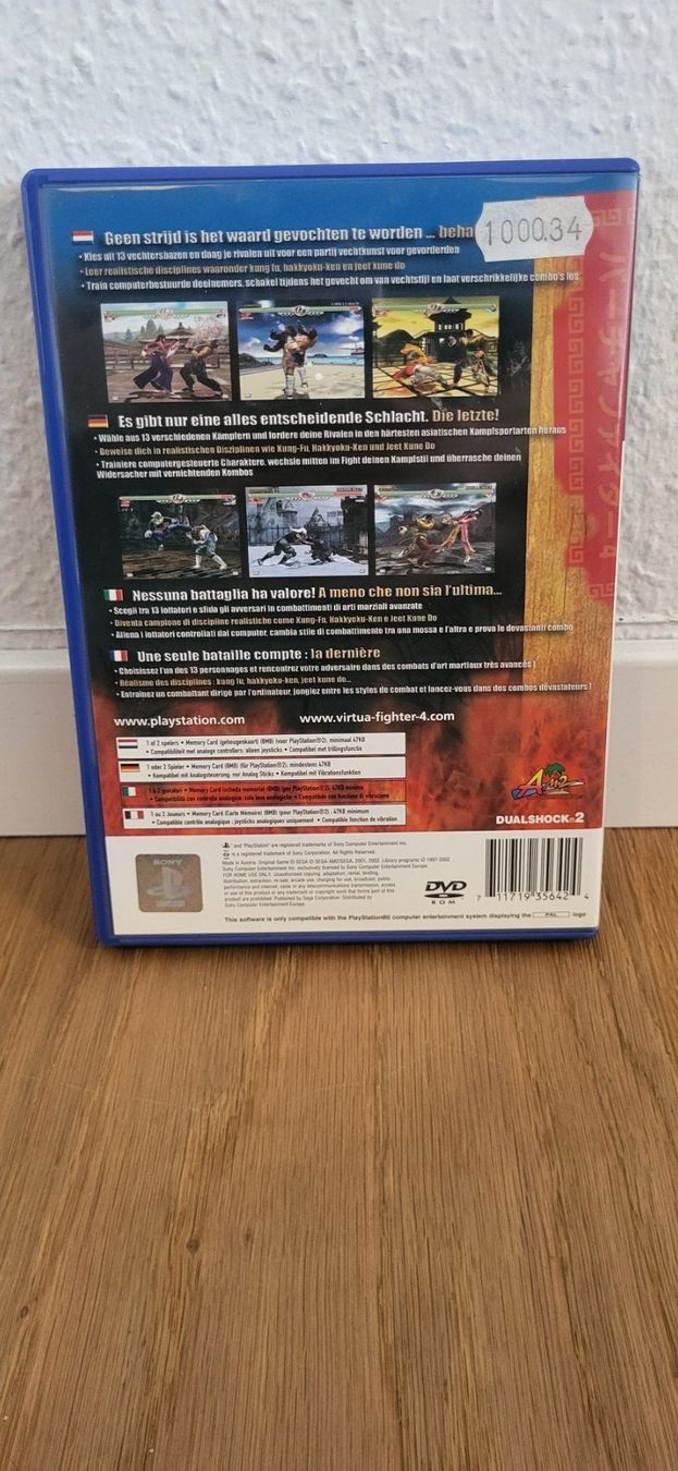 Sony Giochi: PS2 - Virtua Fighter 4 – Usato da Münsingen venduto da DigitaleSpielecke 1
