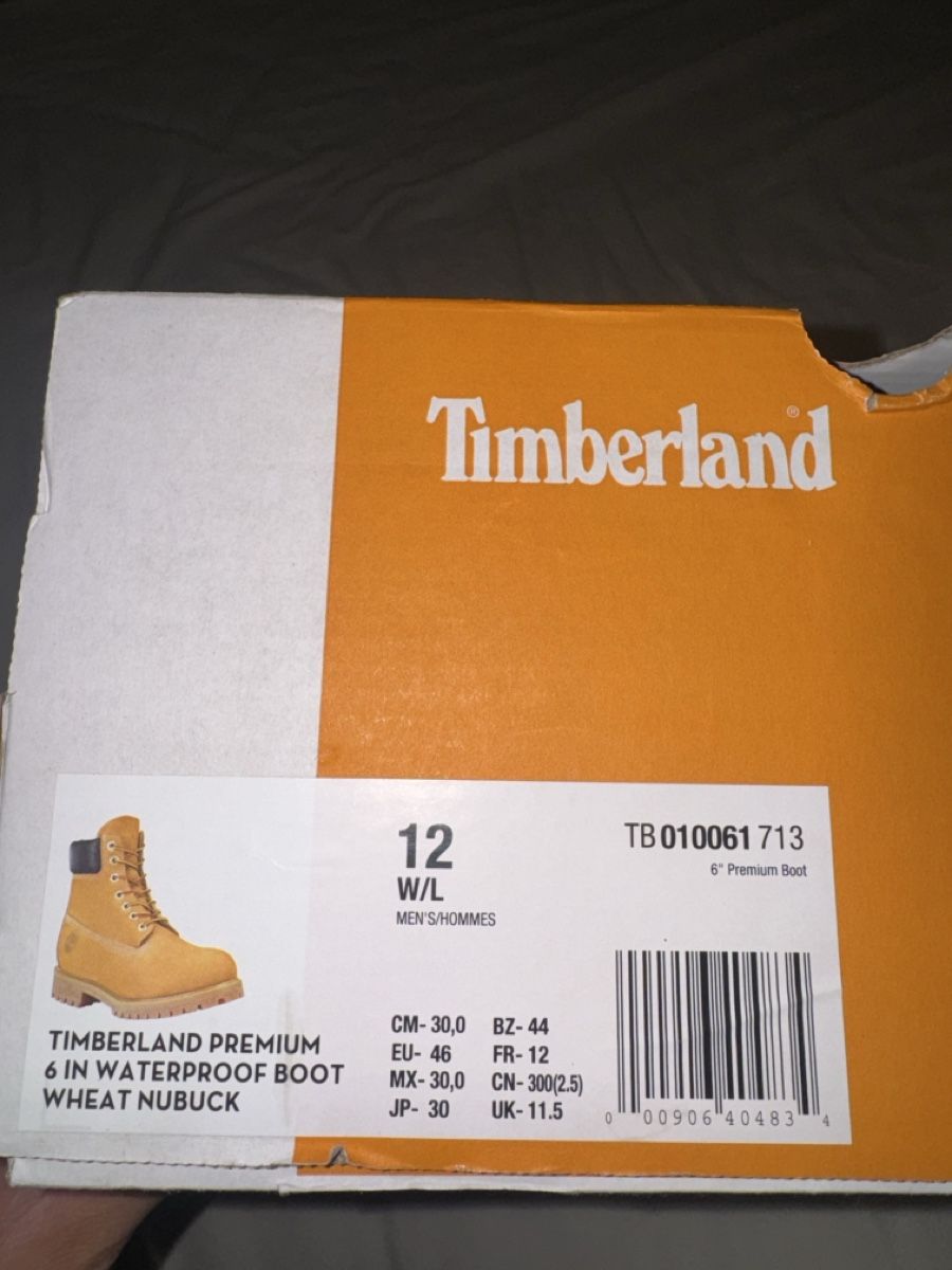 Scarpe da uomo: Timberland - Premium 6 in Waterproof Boot Wheat Nubuck – Nuovo e nell'imballaggio originale da Zürich venduto da CBN_Fashion 2