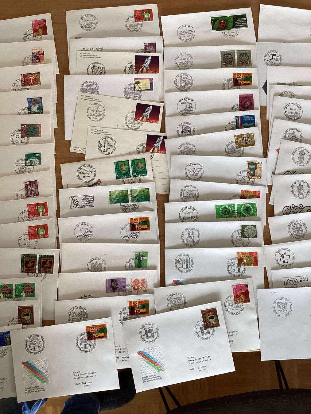 Tutti i francobolli: sonderstempel briefmarke – Usato da Reinach BL venduto da andreas_mueller 2