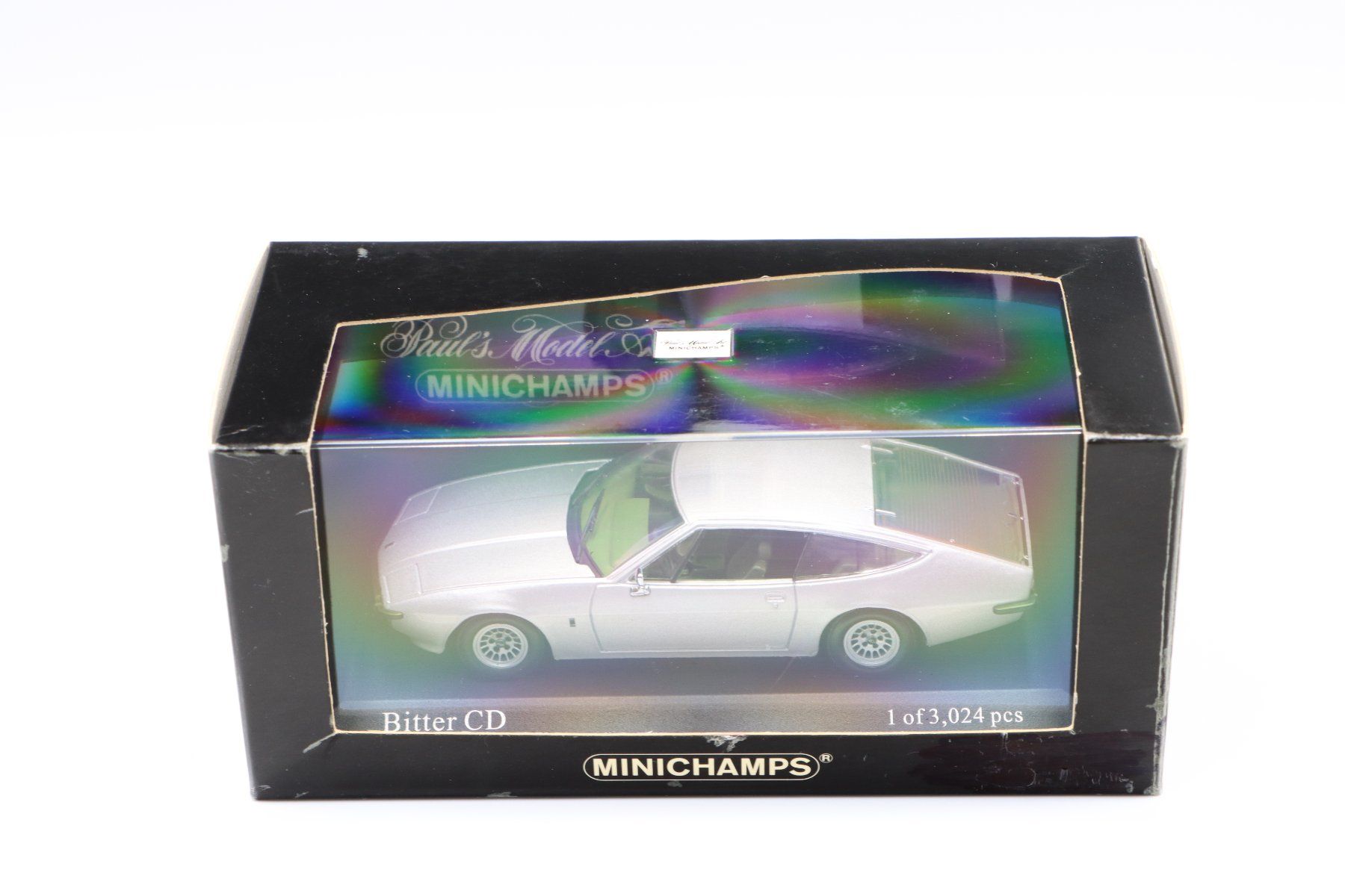 Modellini d'auto: Bitter CD 1974 1:43 Minichamps – Nuovo e nell'imballaggio originale da Bühl b.Aarberg venduto da modelldiecast 1