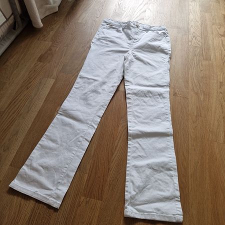 Weisse Sommerhose, Gr. 38, Sophia, Charles Vogele