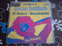Single 7'' Lucio Battisti - El Velero