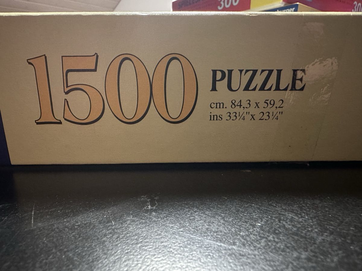 Clementoni Puzzles: Clementoni Puzzle 1500 Teile - Berglandschaft – Gebraucht aus Mörschwil von Alrud99 1