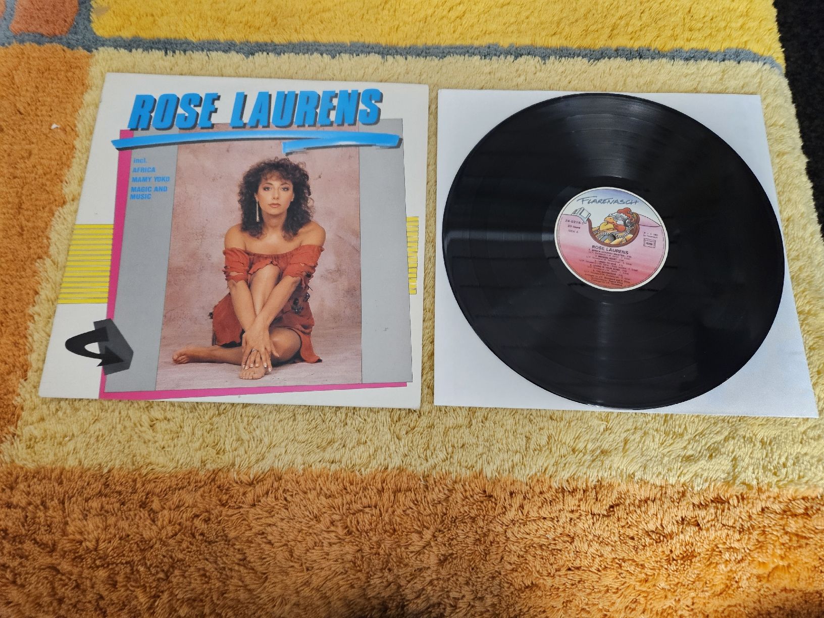 Schallplatten: Rose Laurens Schallplatte Lp - same mit "Africa" – Neu (gemäss Beschreibung) aus Lyss von Alexine