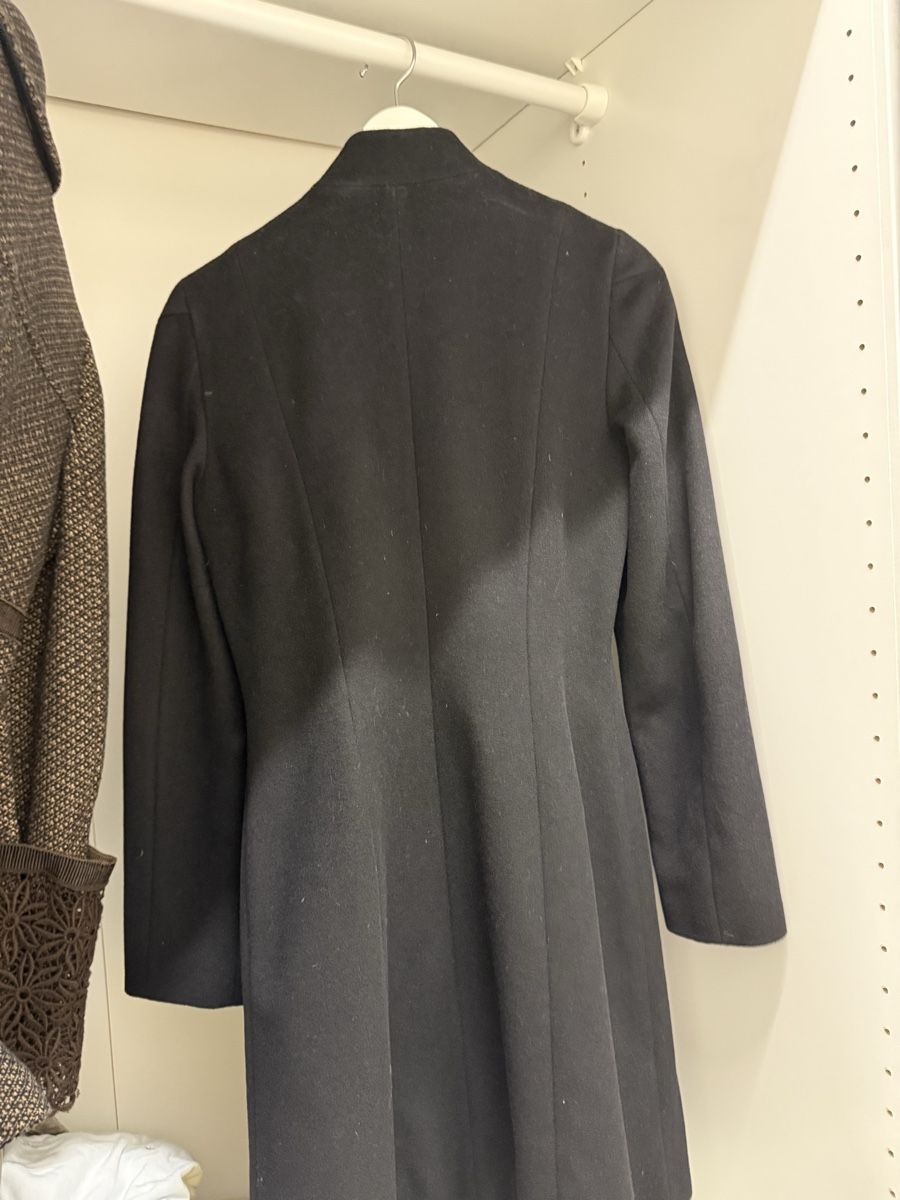 Cappotti: Max&Co Black Wool Blend Coat - Size 38 – Usato da Winkel venduto da olg_5v6m 1