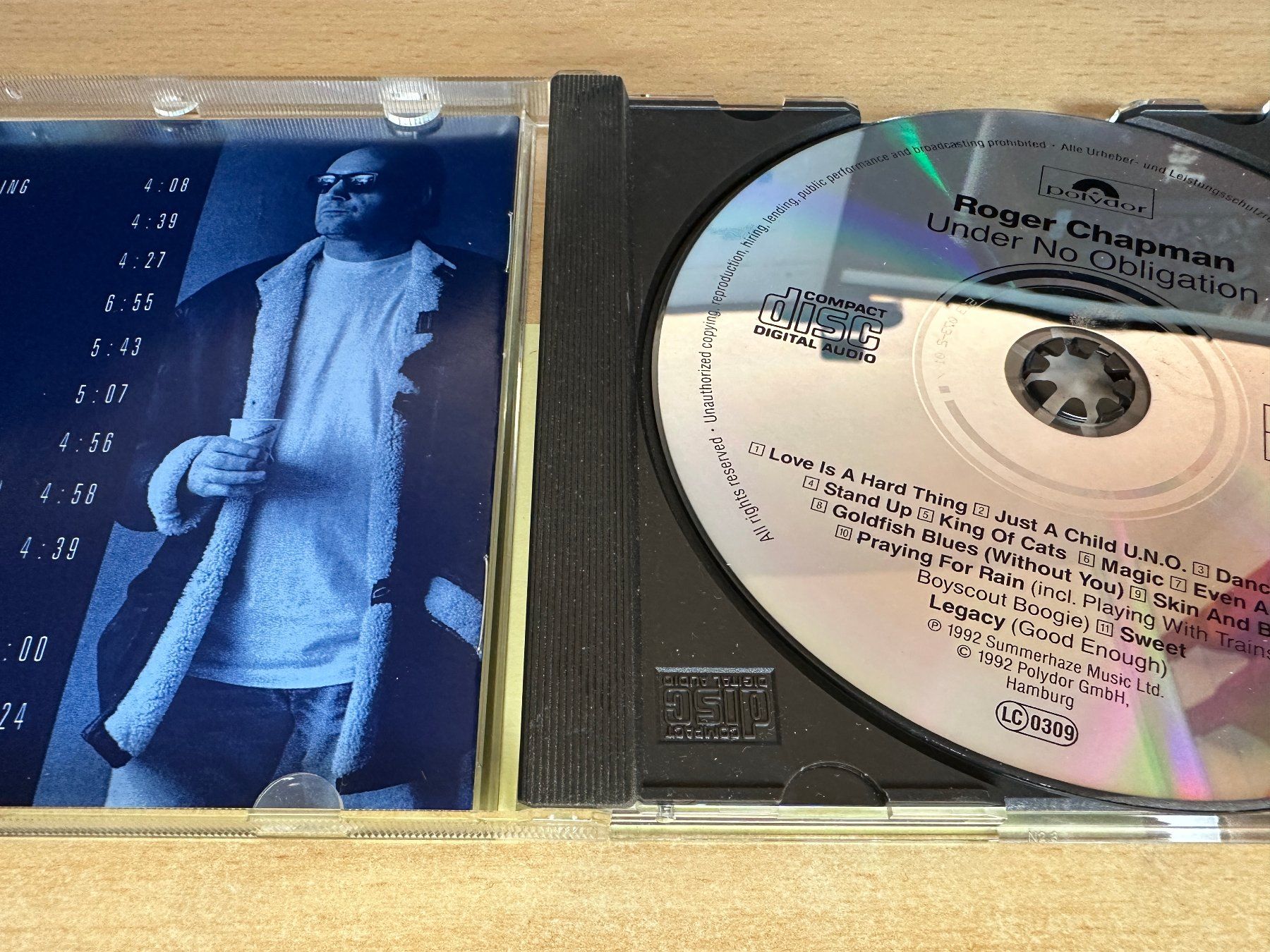 CD: Roger Chapman – Under No Obligation – Usato da Rikon im Tösstal venduto da Alpenmutz 2