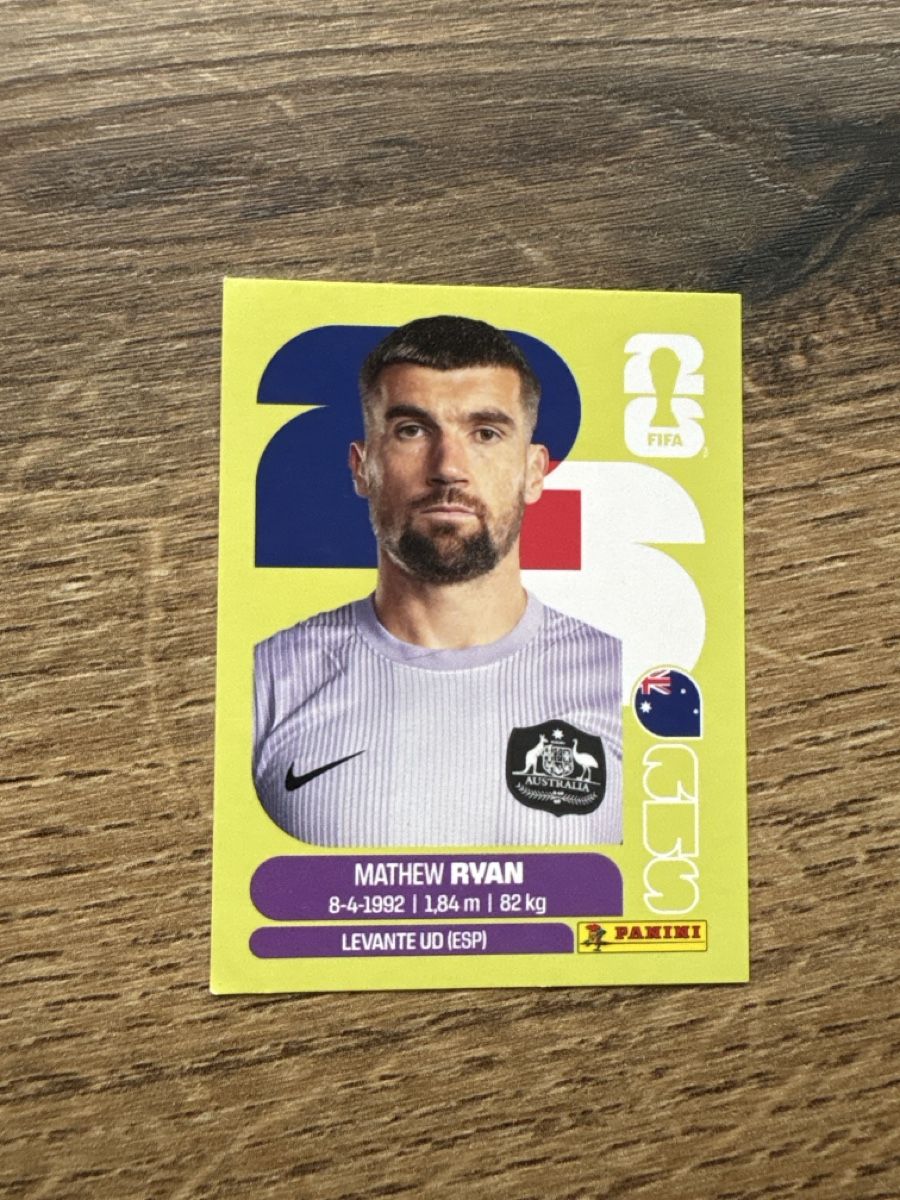 Panini Carte collezionabili: Panini WM 2026 Mathew Ryan Sticker – Nuovo (secondo la descrizione) da Menznau venduto da Hetfield85