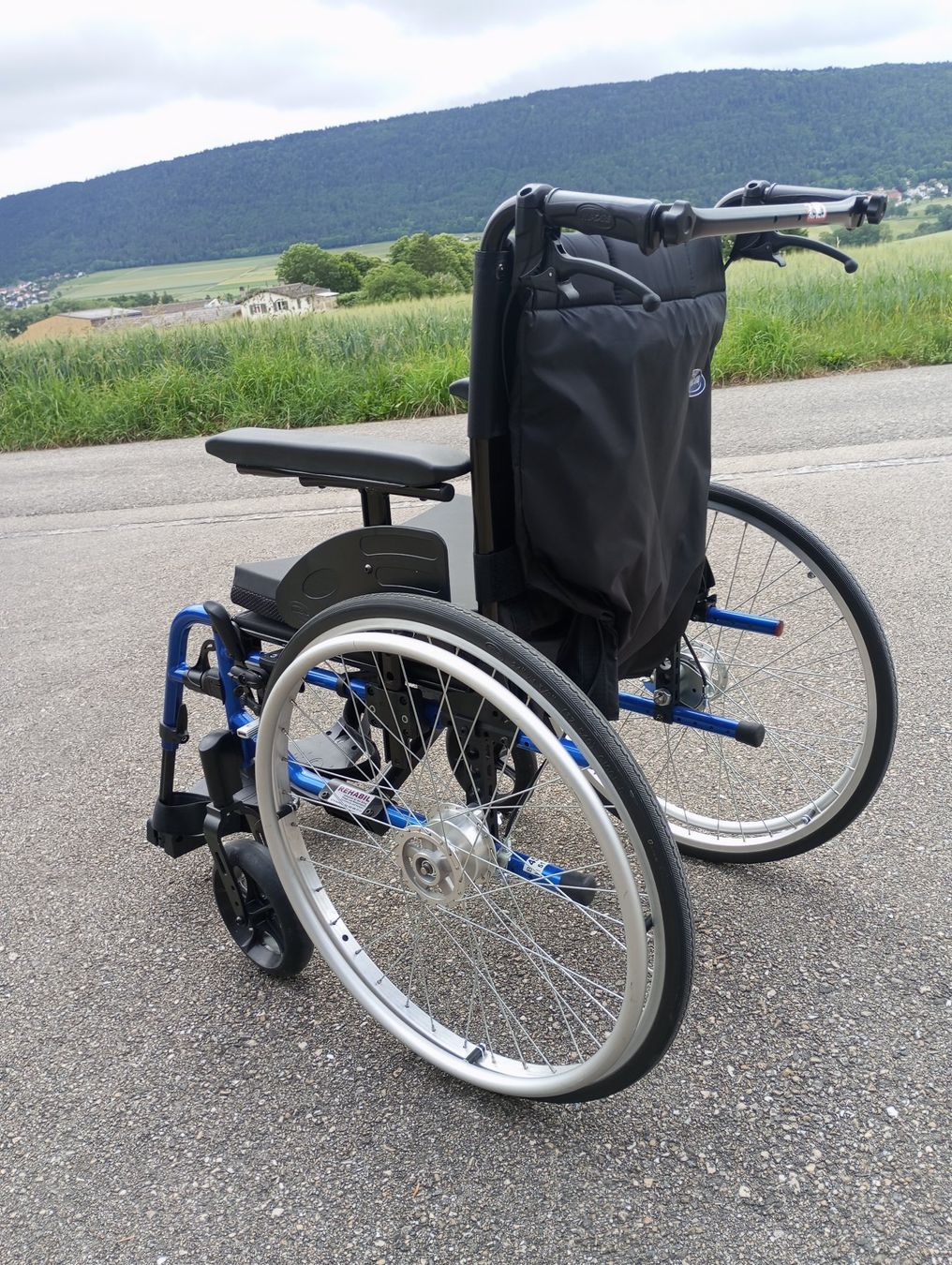 Sedie a rotelle: Rollstuhl / fauteuil roulant – Usato da Fontaines NE venduto da waterfoot 2