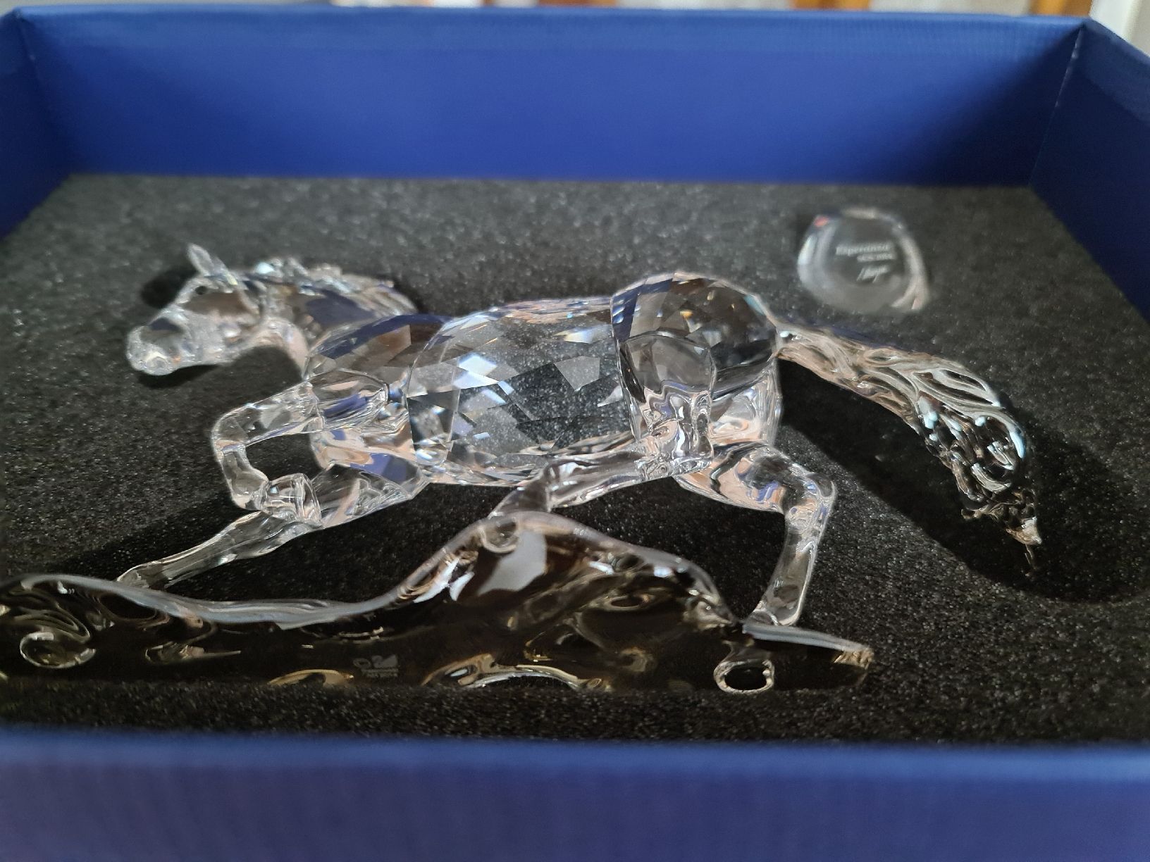 Swarovski Statuette: Swarovski Figur SCS Esperanza Stute Originalverpackt – Usato da henau venduto da Rockj 4