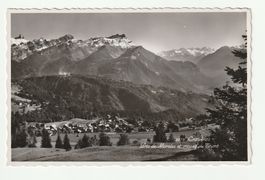AK Chesières bei Villars-sur-Ollon VD Alpen Dents de Morcles