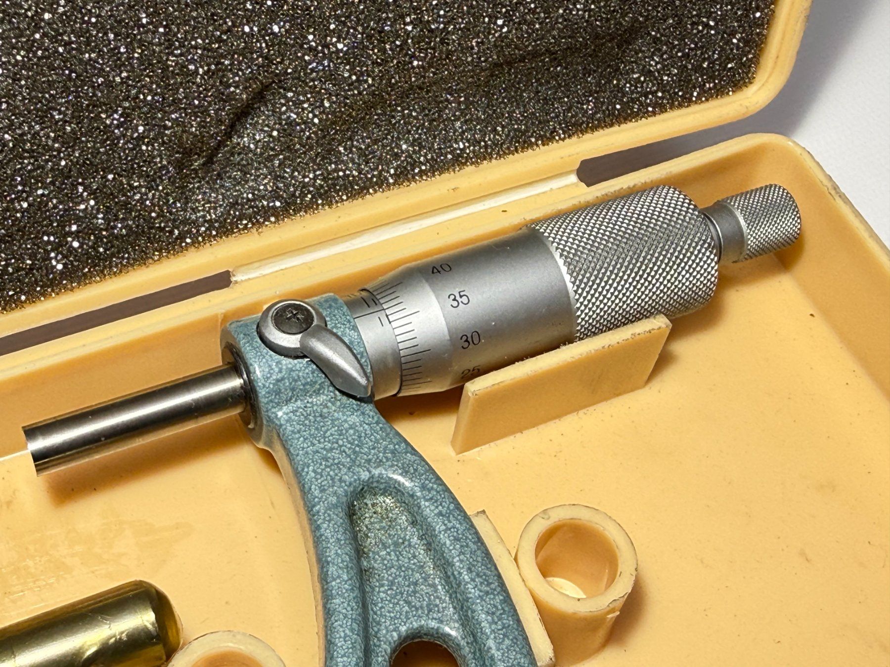 Mitutoyo Misurare: Mitutoyo 100-125mm Aussenmikrometer Mikrometer – Usato da Boswil venduto da ABLagerBoswil 7