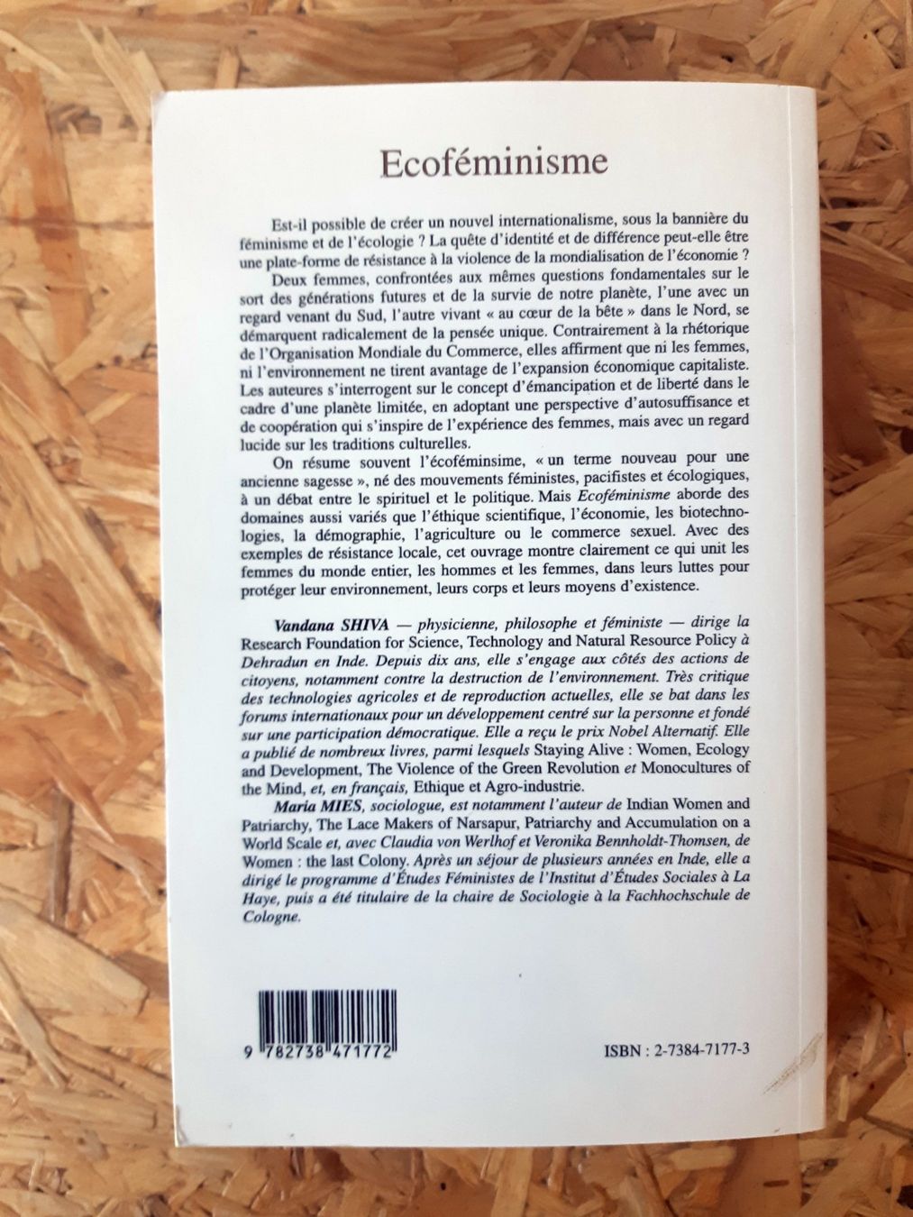 Libri: Livre "Ecoféminisme" – Usato da Ecublens VD venduto da TWISTO 1