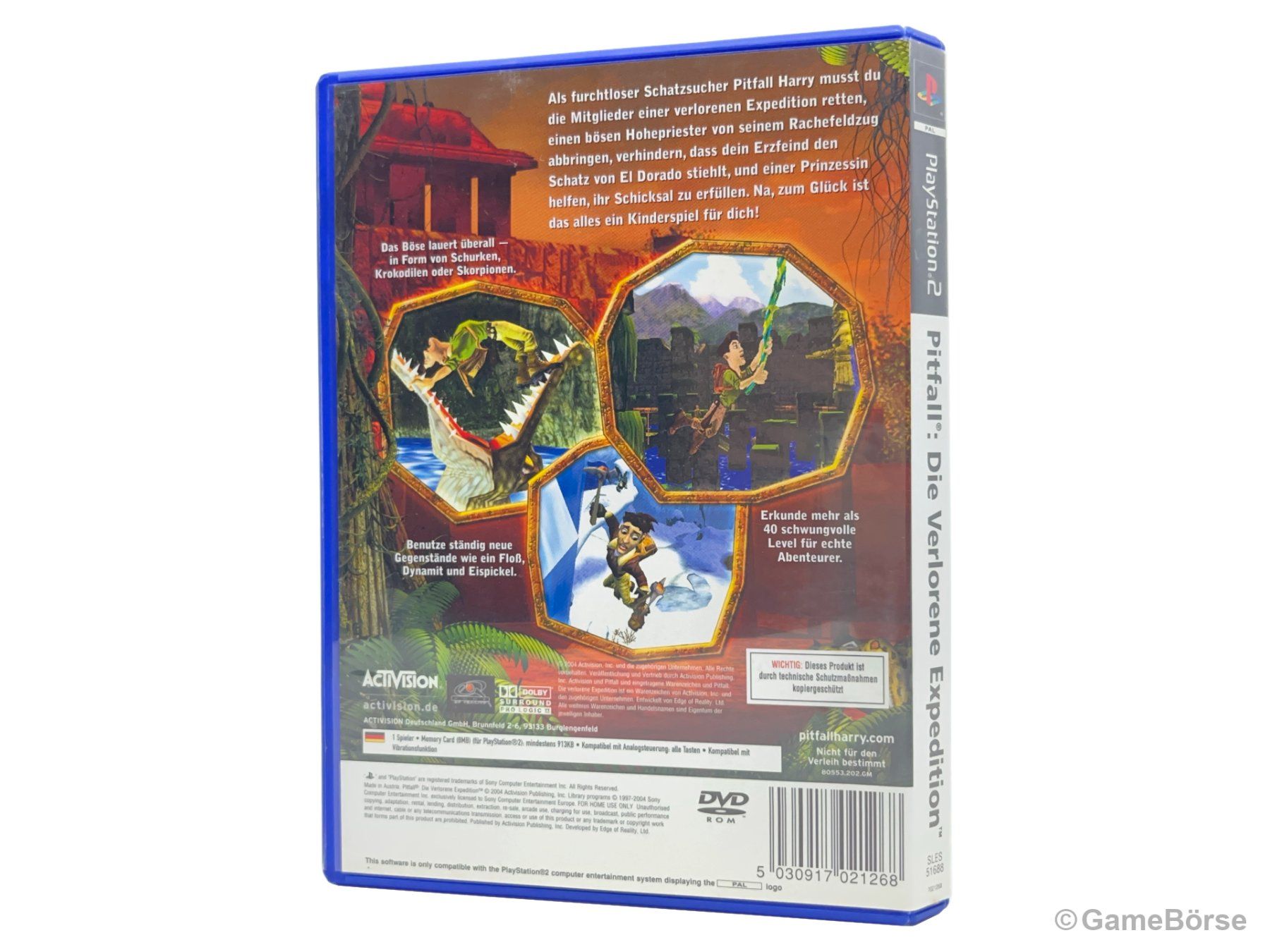 Sony Giochi: PS2 Pitfall - Die Verlorene Expedition – Usato da Stettfurt venduto da GameBoerse 1