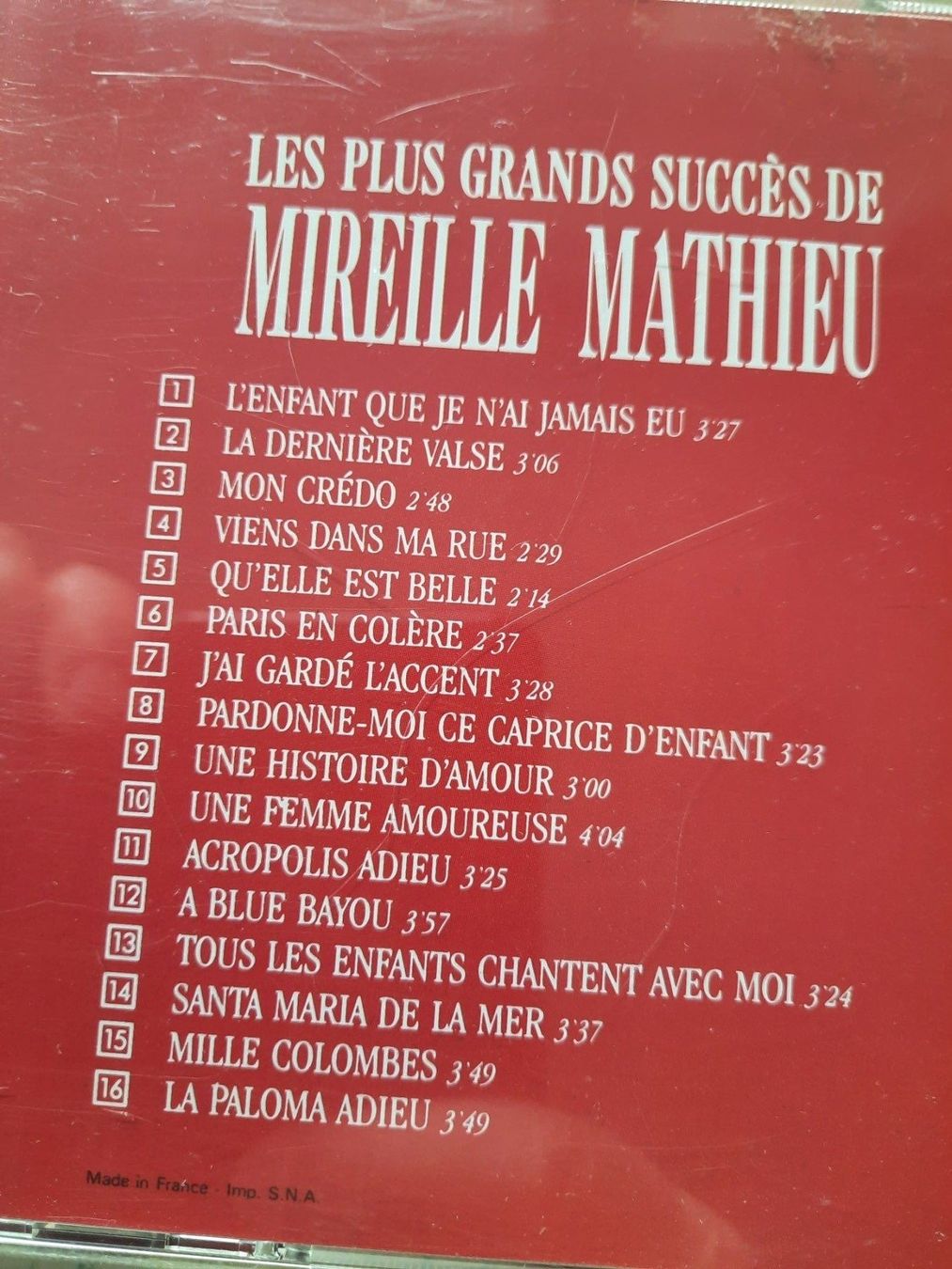 CD: Cd Les plus grands succès de Mireille Matthieu – Usato da Pully venduto da bro_n52j 2
