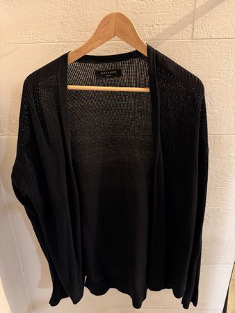 Allsaints Strickjacke, schwarz, Grösse S super Zustand!