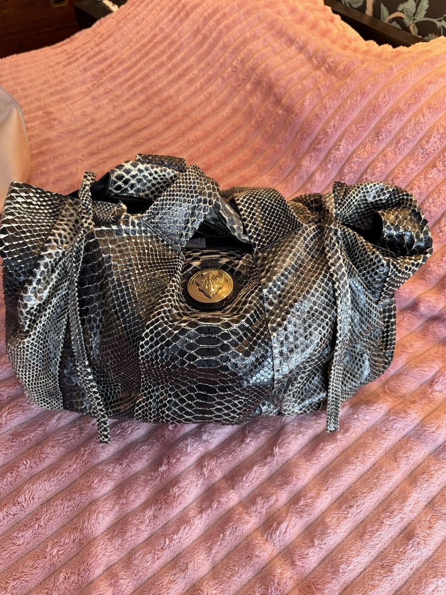 Gucci Borse da donna: Gucci Python Handtasche, Vintage. Ein echtes Schnäppchen! – Nuovo (secondo la descrizione) da zug venduto da blondie 1
