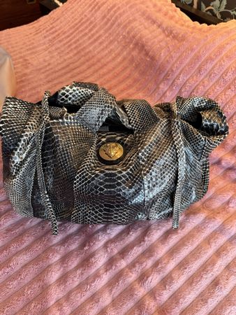 Gucci Python Handtasche, Vintage. Ein echtes Schnäppchen!