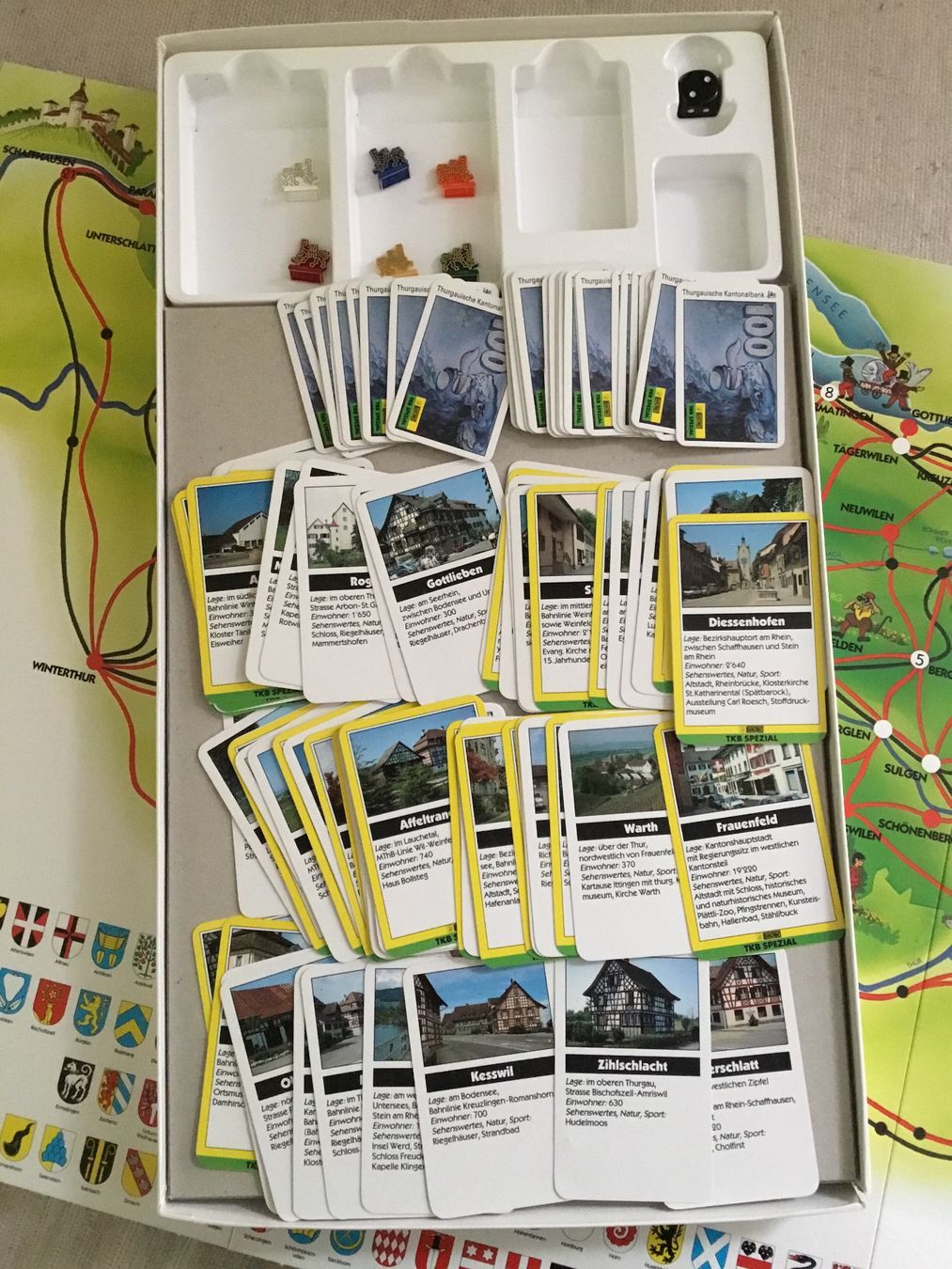 Giochi: Spiel Hopp Thurgau – Nuovo (secondo la descrizione) da Diessenhofen venduto da quinto9 2