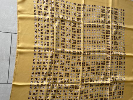 Elegantes Seidentuch/Foulard,Vintage 1960 - 88x88