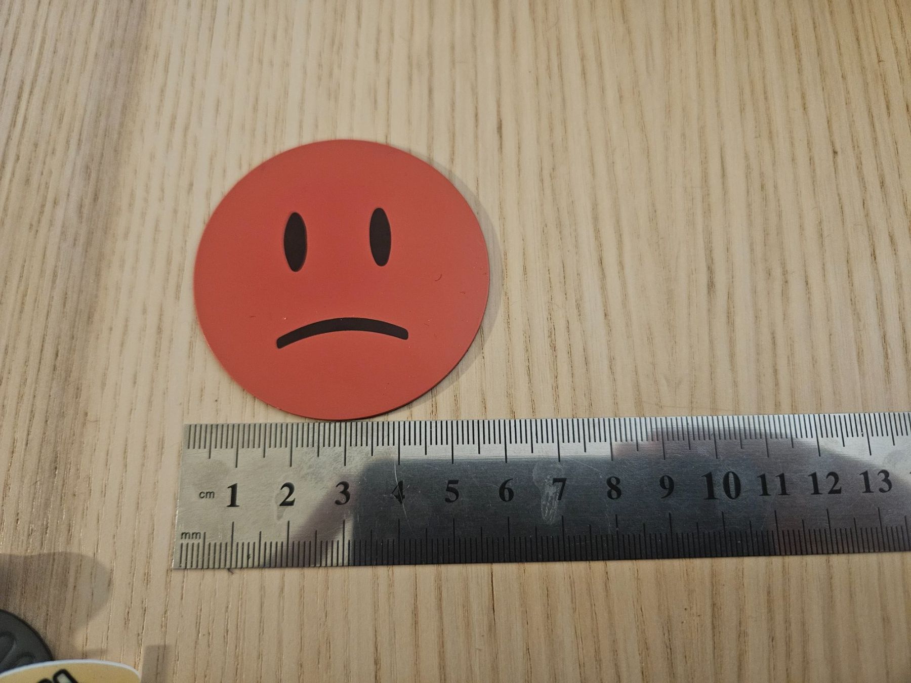 Magnets: Flache Smiley Emoji Magnete – D'occasion à Luzern par KleinkramLuzern 1