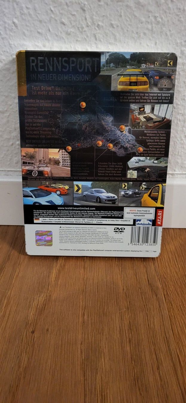 Sony Spiele: PS 2 - Test Drive Unlimited Steelbook – Gebraucht aus Münsingen von DigitaleSpielecke 1