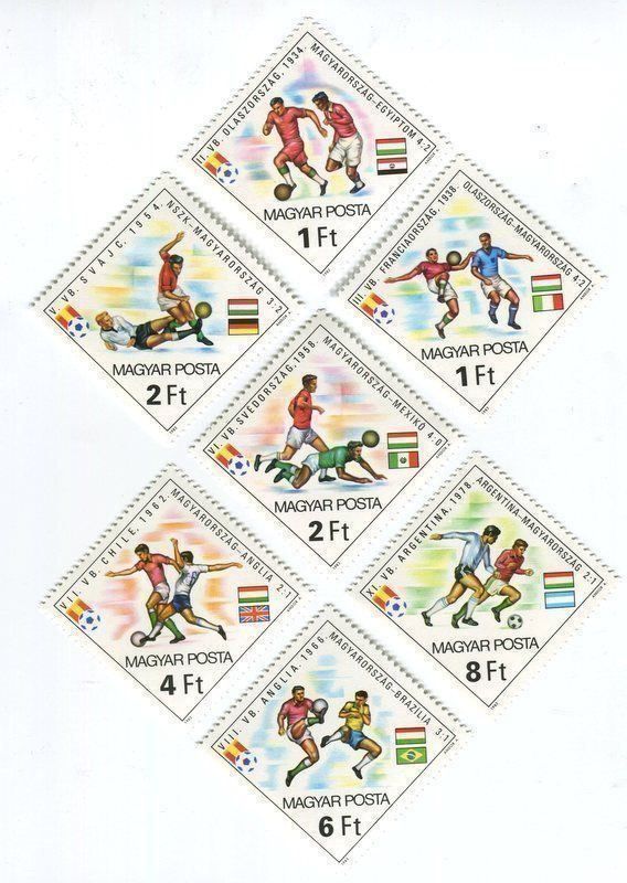 Alle Briefmarken: Briefmarken "Fussball". Ungarn. – Neu und originalverpackt aus Basel von Butsch5