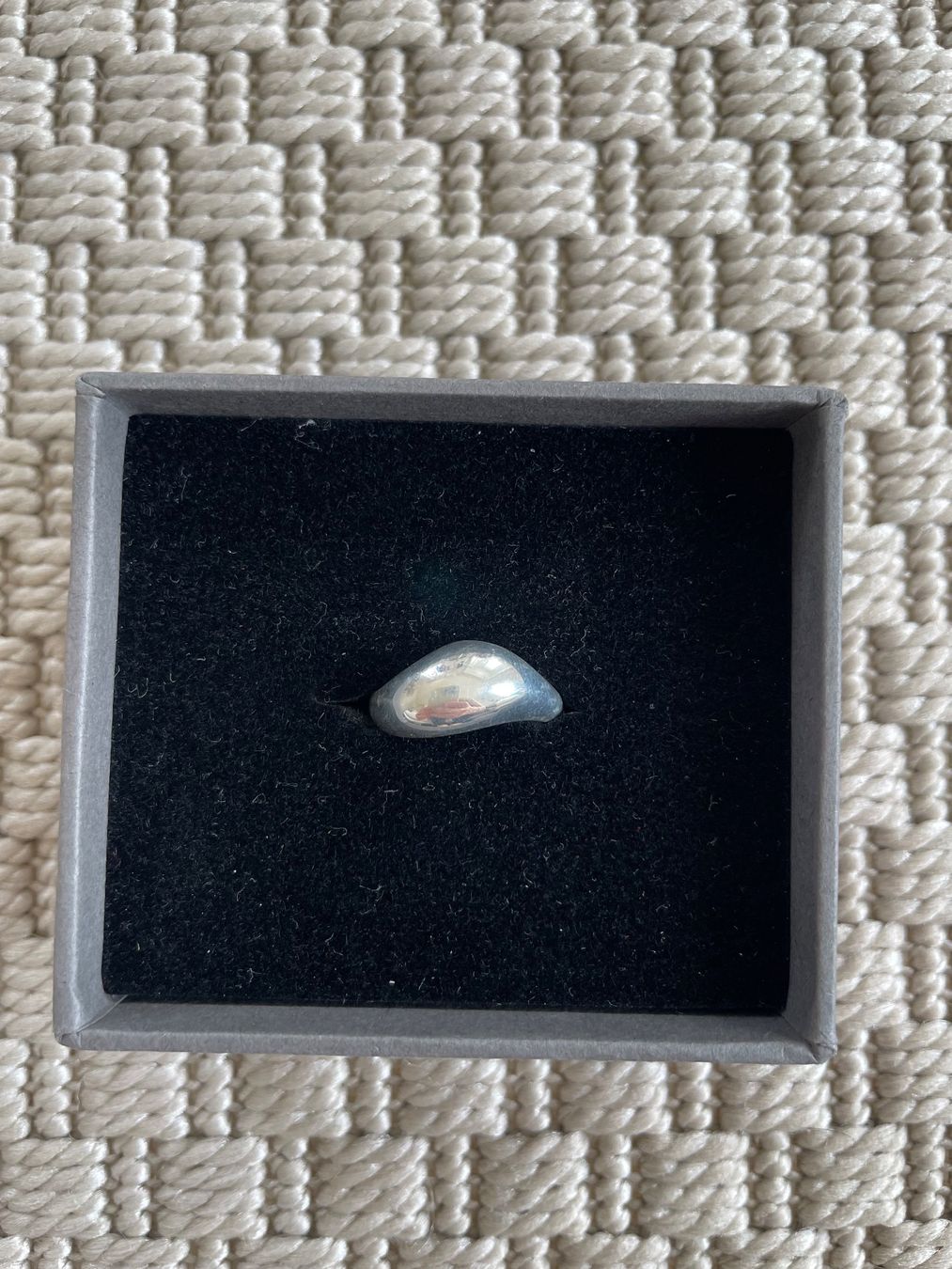 Cos Anelli: COS Sterling Silber Ring, Grösse XS/S – Usato da Zürich venduto da katidust 3