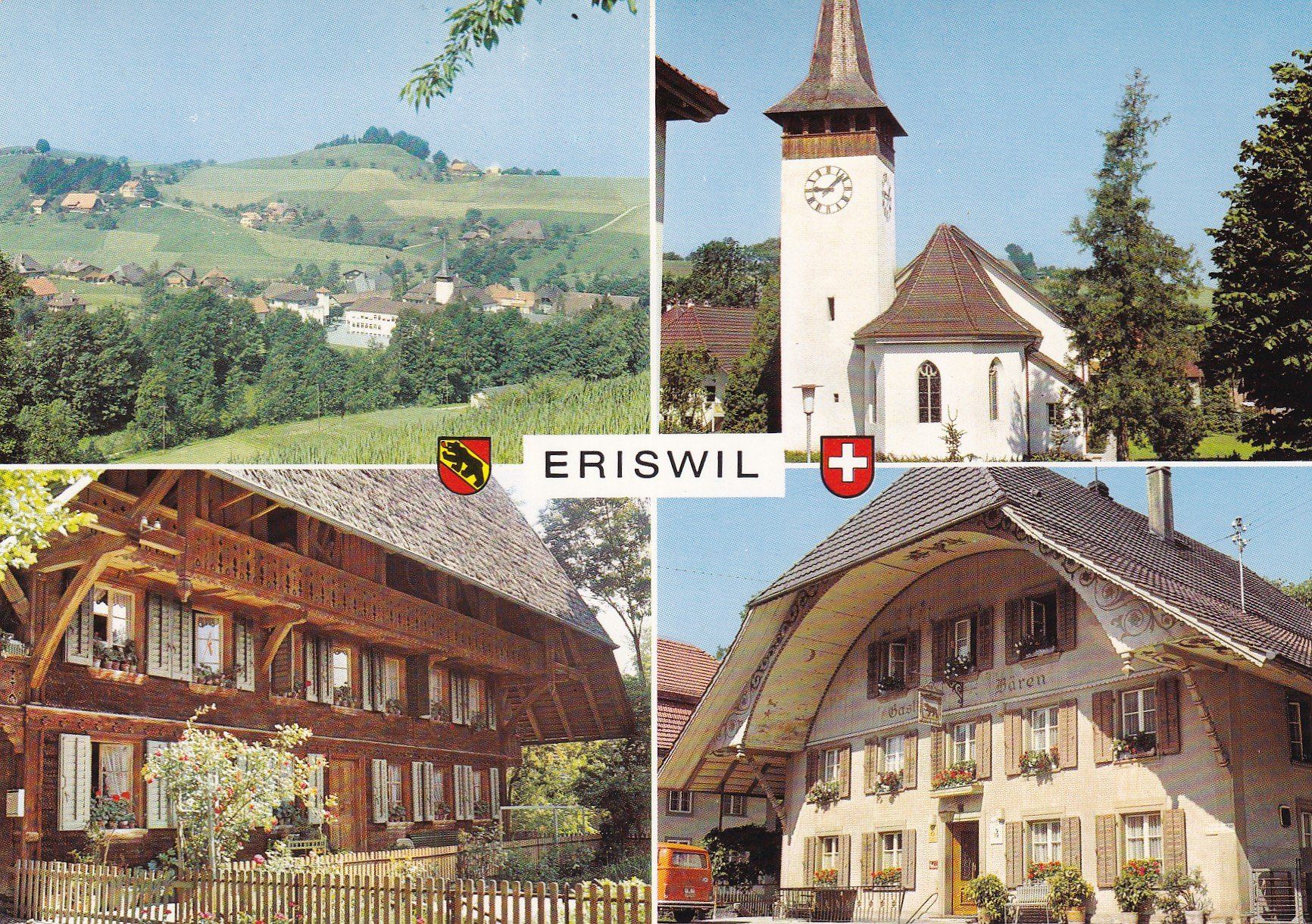 Ansichtskarten: Eriswil  1984 – Gebraucht aus Cormoret von Pascalll2001