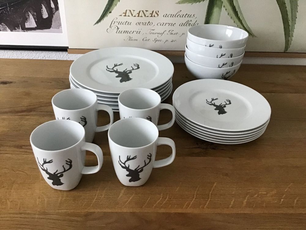 Hirsch Geschirr Ikea