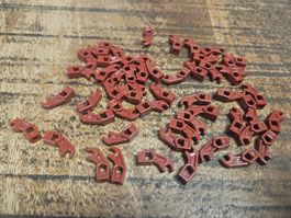 lego 98313 lot de 50 pièces Dark Red Arm Mechanical,
