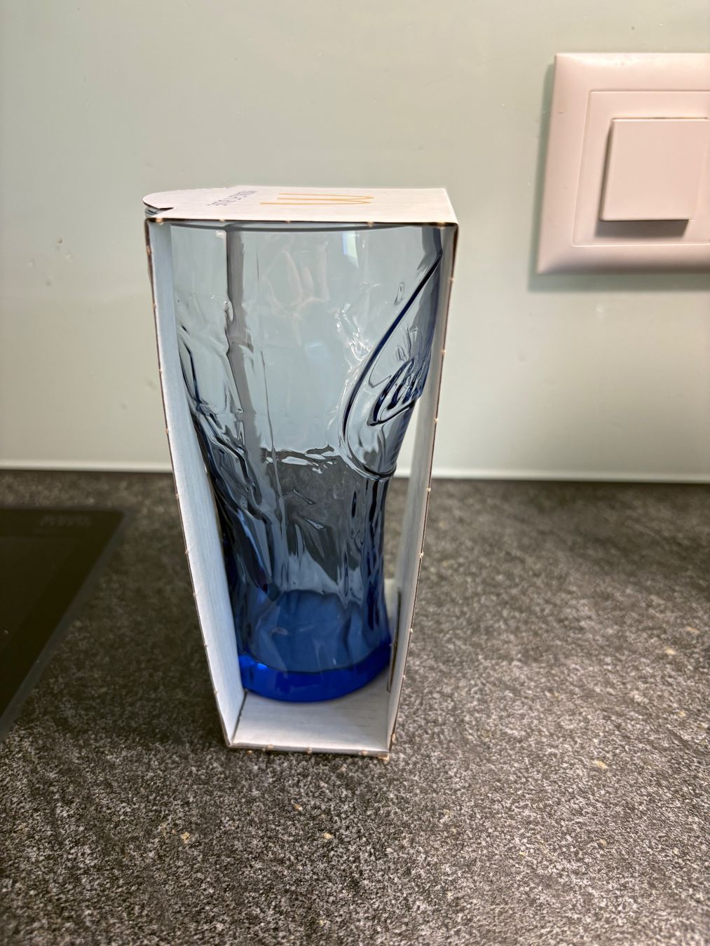 Mc Donald's Bicchieri: McDonalds Glas 2026 blau – Nuovo e nell'imballaggio originale da Kerzers venduto da chassotce 2