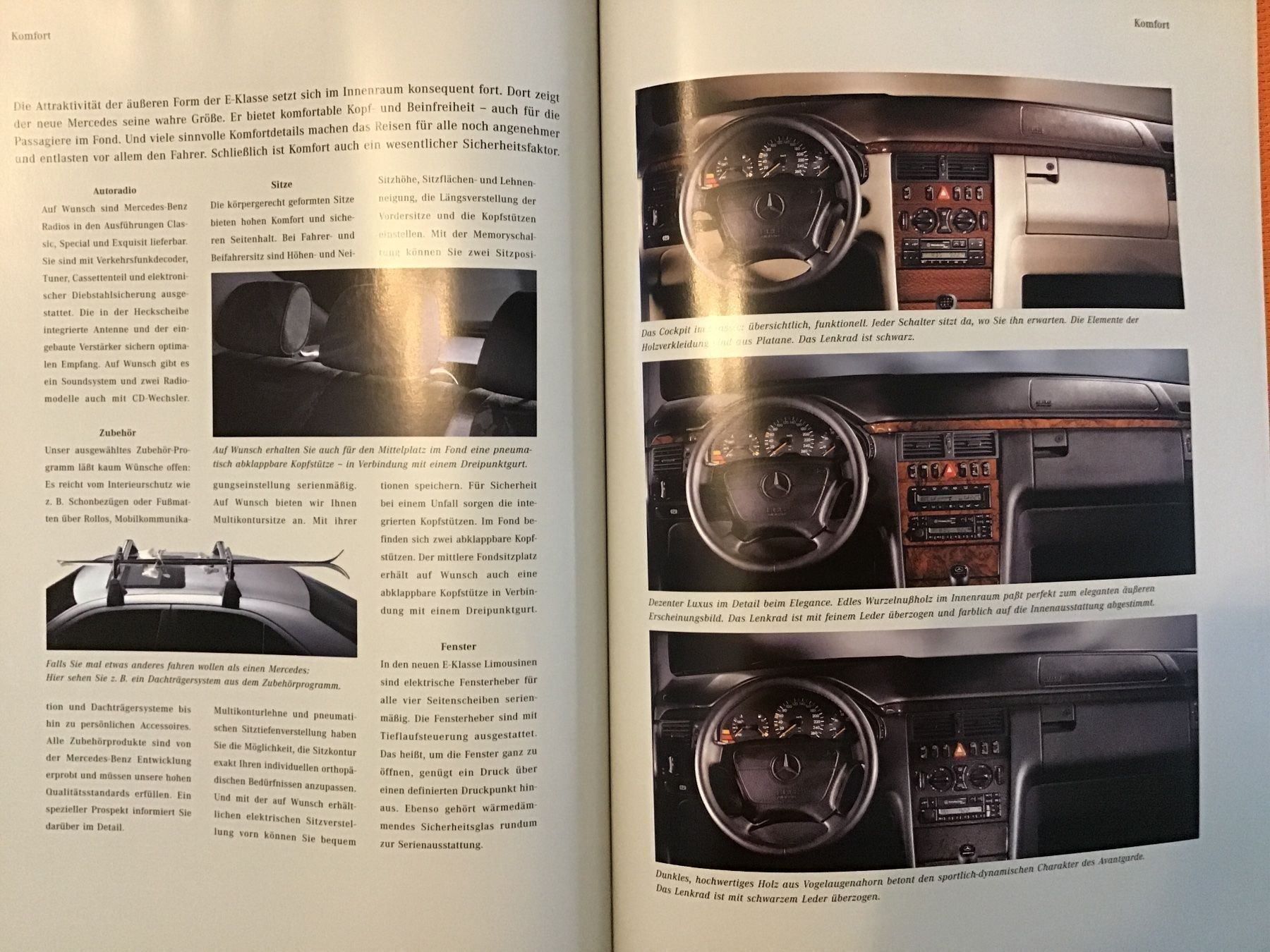 Mercedes-Benz Documenti: Mercedes-Benz E-Klasse W 210 August 1995 – Usato da Scherzingen venduto da Starseller62 6