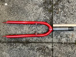 Gabel aus Stahl für 26 Zoll MTB Velo, 1 1/8 Zoll